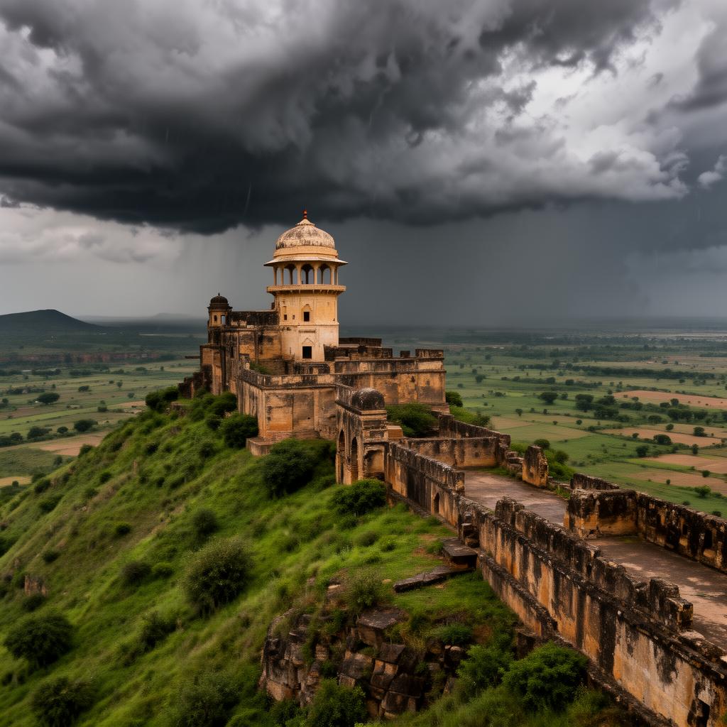 Indore to Mandav (Mandu) cab route